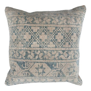 Vintage Turkish Rug Pillow For Sale