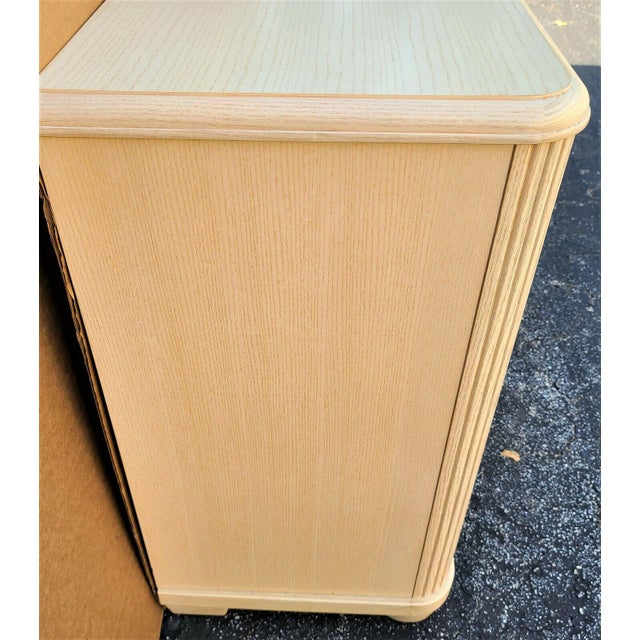 Modern Contemporary Thomasville Impressions Light Blond Wood Dresser