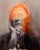 Euphoria by Josh Sorrell | Oil on Panel Abstract portrait of a person with an obscured face. For Sale