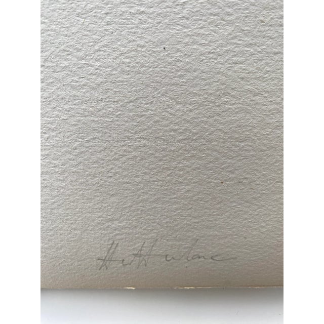 Technique: crumpled plastic composition Circa 1960/70 Signed lower right Dimensions: 64.5x79.5cm Ref: /5 This piece has an...