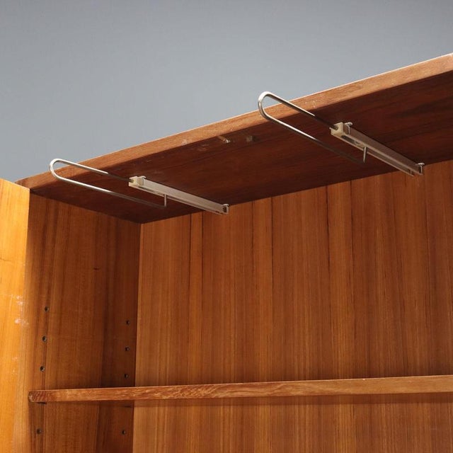 Vintage Wardrobe in Teak, 1960s For Sale - Image 4 of 10