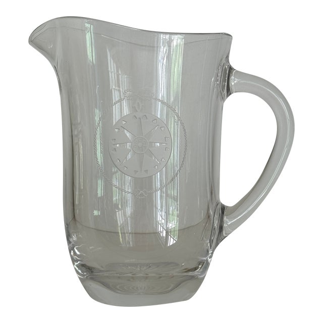 Gucci Nautical Crystal Pitcher For Sale
