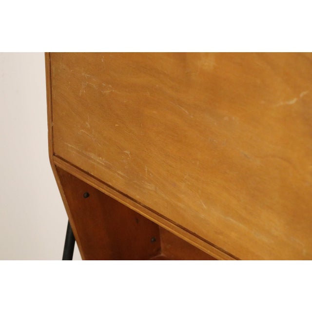 Vintage Secretary Desk in Wood and Metal, 1960s For Sale - Image 17 of 18