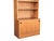 1960s Danish Modern Teak Bookcase With Sliding Door Cabinet For Sale - Image 10 of 13