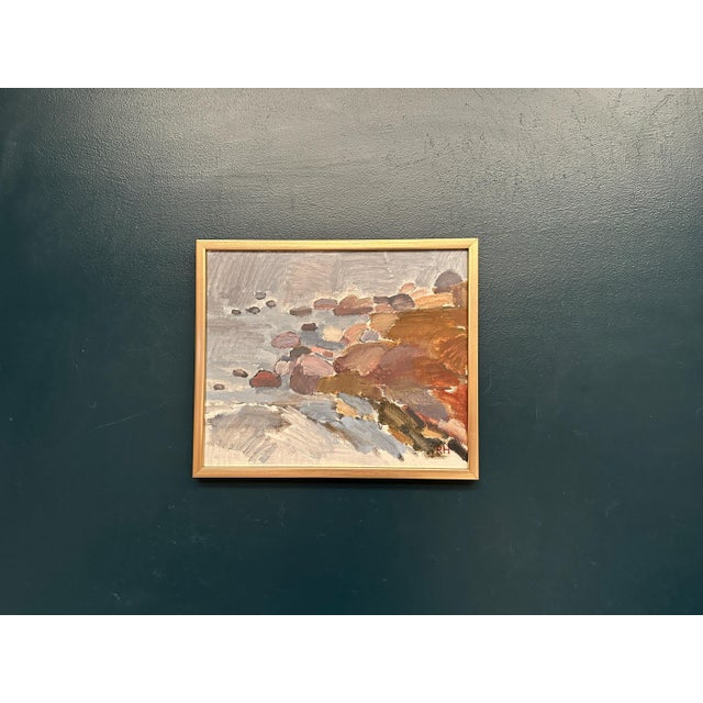 Roger Hägnert, Öland Motif, 1989, Oil Painting on Canvas, Framed For Sale - Image 14 of 17
