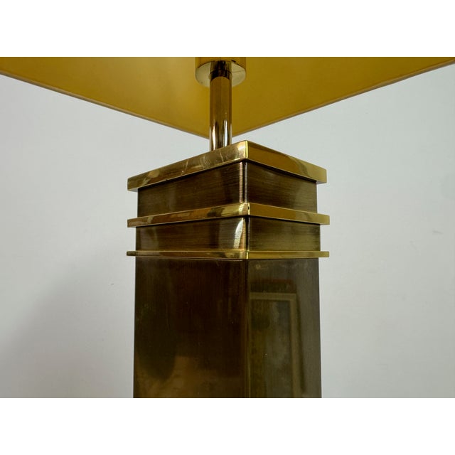 1970s Vintage Brass Table Lamp from Vereinigte Werkstätten München, 1970s For Sale - Image 5 of 13