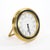 An elegant mid-20th-century desk clock by Tiffany & Co., dating to circa 1960, featuring a refined combination of gilt...