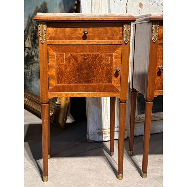 French Bedside Cabinets, 1900, Set of 2 For Sale - Image 4 of 18