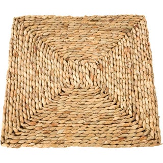 Rush House for Chairish Monterey Rug Single Square For Sale