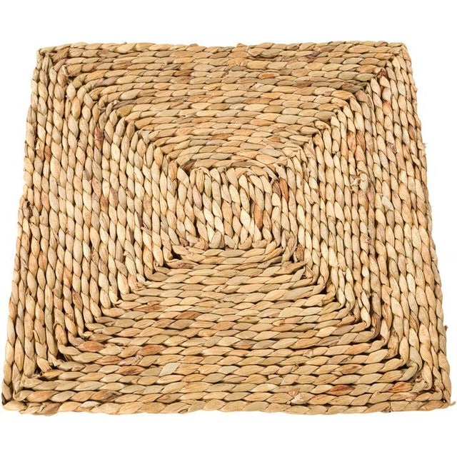 Rush House for Chairish Monterey Rug Single Square For Sale