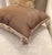 Cream Contemporary Cream Flocked Pillows - a Pair For Sale - Image 8 of 10