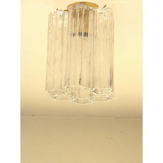Pretty Tronchi Murano Glass Flush Mount by Simoeng For Sale - Image 8 of 9