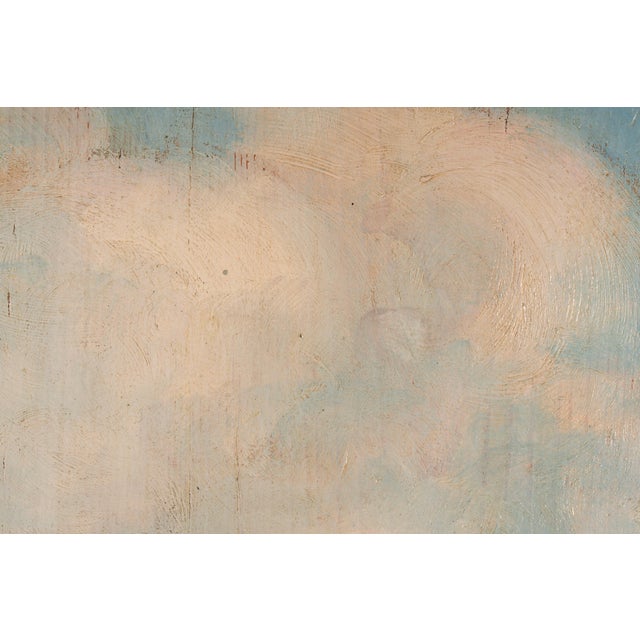 Oscar Ricciardi, Animated Piazza Scene, Oil on Panel For Sale - Image 5 of 16