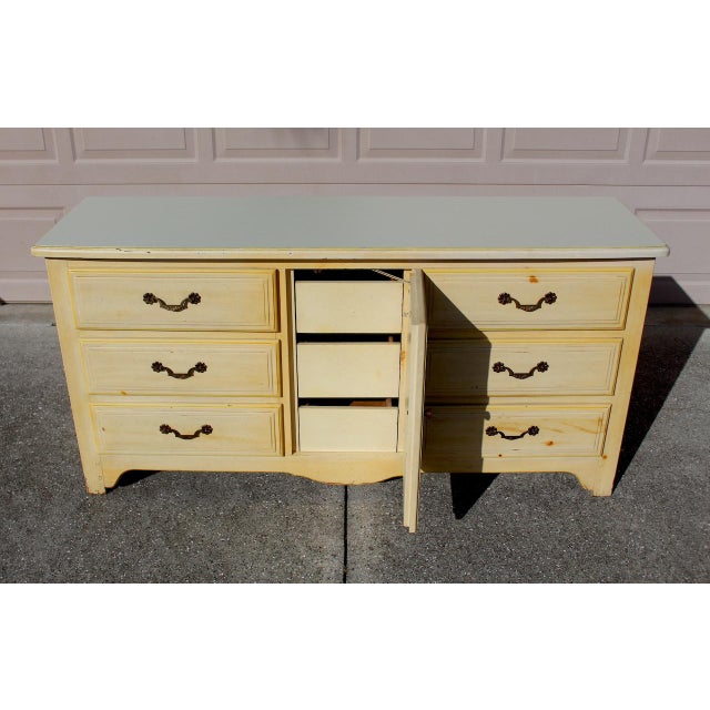1970s Burlington House Furniture Lexington 9-Drawer Dresser For Sale - Image 4 of 13