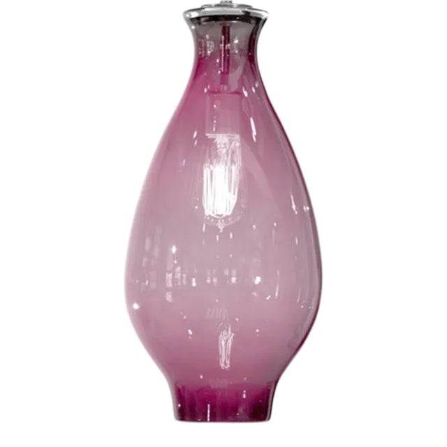 Iris Pendant Light from the Versuvius Collection in Rose Quartz For Sale