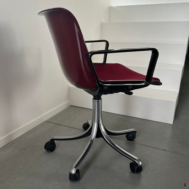 Industrial Modus Chair by Osvaldo Borsani for Tecno, 1986 For Sale - Image 3 of 8