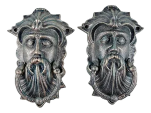 Bronze Door Knockers, Italy, 1980s, Set of 2