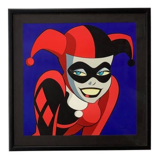 1995 Limited Edition Harley Quinn Lithograph W/Certificate of Authenticity For Sale