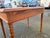 Antique Pitch Pine Desk with Turned Legs and Drawer, 1900s For Sale - Image 4 of 11
