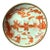 Vintage Decorative Japanese Ceramic and Brass Bowl For Sale