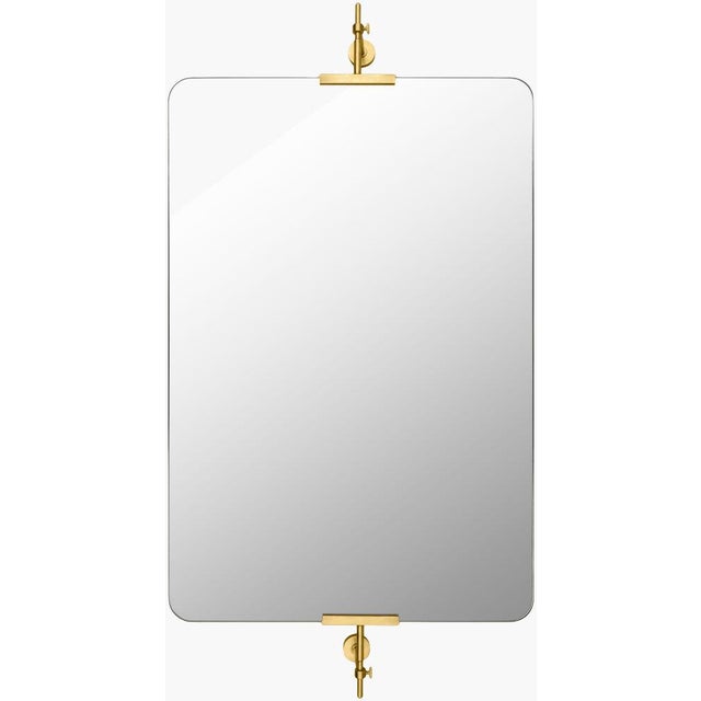 Contemporary Anastasya Accent Mirror Gold For Sale - Image 3 of 3