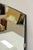 Vintage Rway Mid Century Modern Minimalist Glass Rectangular Bowed Wall Mirror For Sale In Philadelphia - Image 6 of 11
