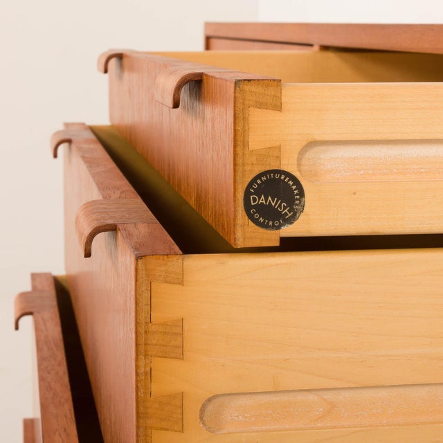 Teak Sideboard by Carlo Jensen for Hundevad & Co, Denmark, 1970s For Sale - Image 10 of 15