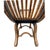 Vintage Egyptian-Style Rattan & Grasscloth Bench For Sale - Image 10 of 10