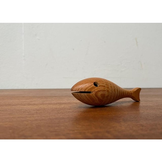 Bauhaus Urfisch Fish Rattle by Hugo Kükelhaus for Hohenfried Werkstätten, 1940s For Sale - Image 14 of 15