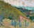 1960s Original Oil Painting: Mountain Landscape Antique 1963 28-35 For Sale - Image 5 of 6