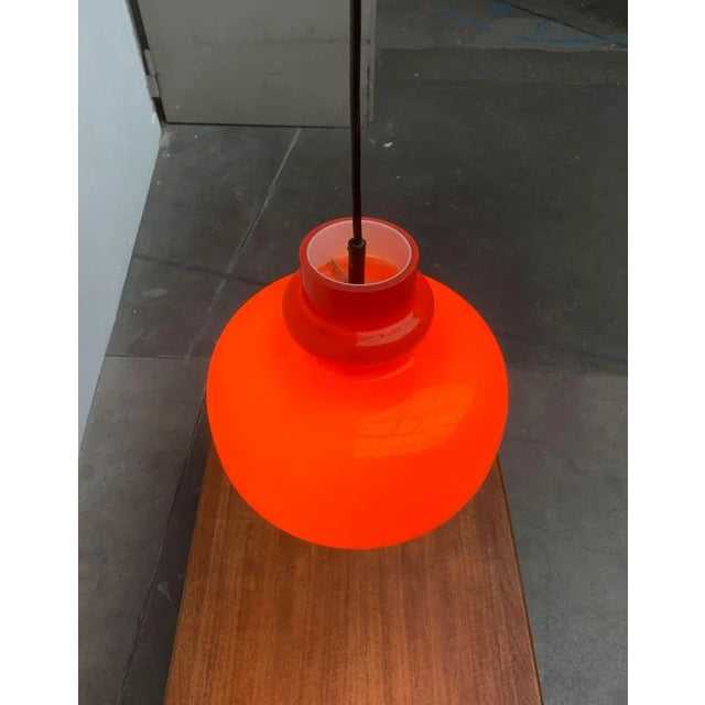 Mid-Century Swedish Space Age Oplight 75 Pendants by Hans-Agne Jakobsson for Staff, 1970s, Set of 2 For Sale - Image 13 of 18