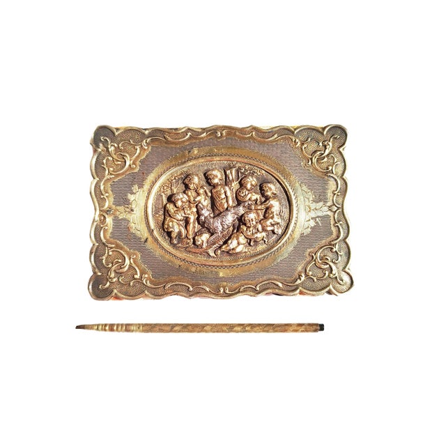 Silver-Gilt Dance Card Holder, 1850, Set of 2 For Sale - Image 9 of 9