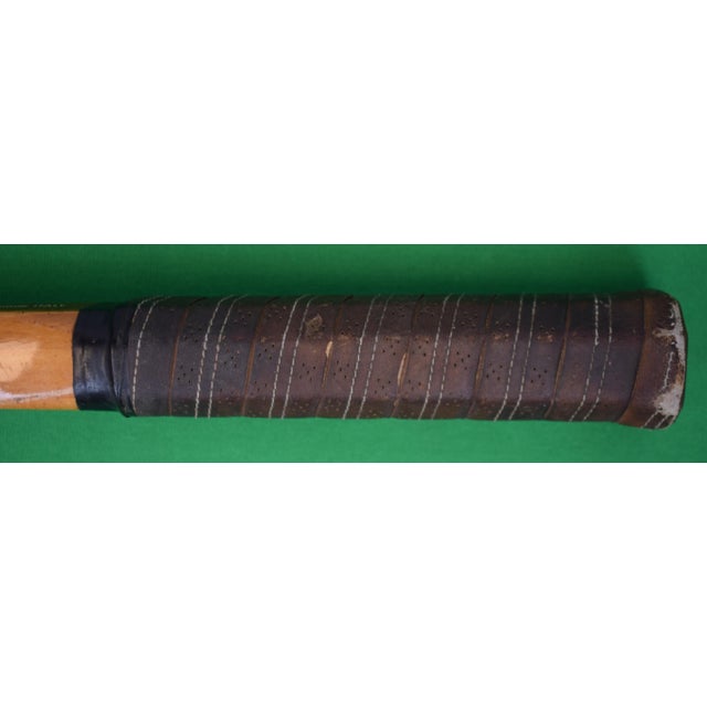 Traditional Abercrombie & Fitch Wooden Tennis Racquet For Sale - Image 3 of 6