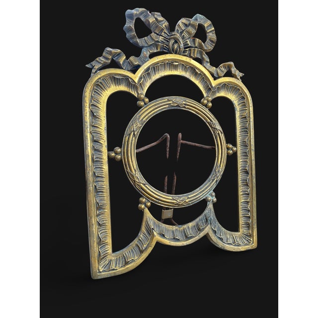 Large Gilt Bronze Photo Frame, France, 1800s For Sale - Image 11 of 13