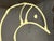 Black Hand Painted Ceramic Platters + Stands, Set of Three For Sale - Image 8 of 12