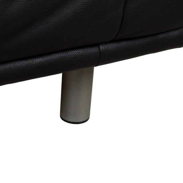 BMP 418 Lounge Chair in Black Leather from Rolf Benz For Sale - Image 6 of 14