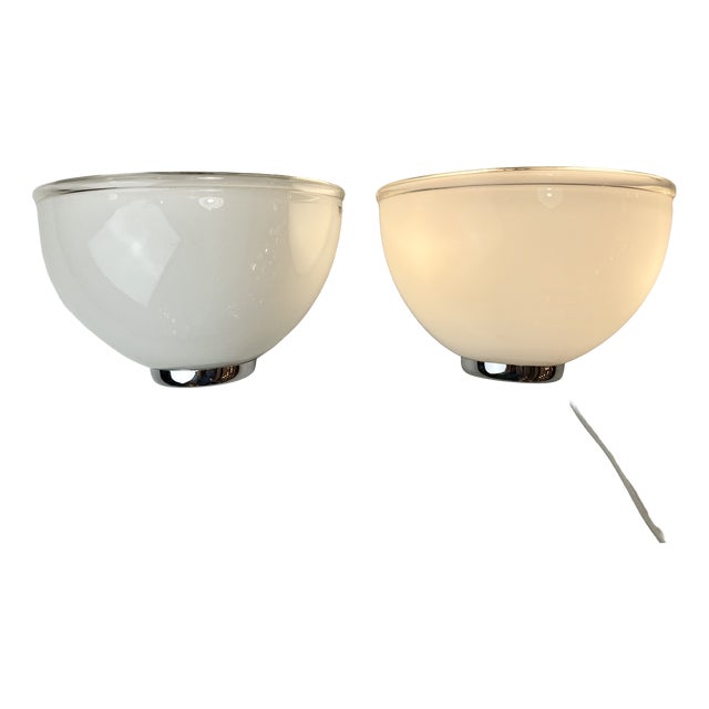 Onfale 28 Parete Wall Lamps by L. Vistosi for Artemide, Italy, 1990s, Set of 2 For Sale