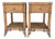 Lexington Tommy Bahama Bali Hai Del Sol Pencil Rattan Nightstands, a Pair For Sale