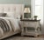 Wood Stonegate 1 Drawer Nightstand For Sale - Image 7 of 8