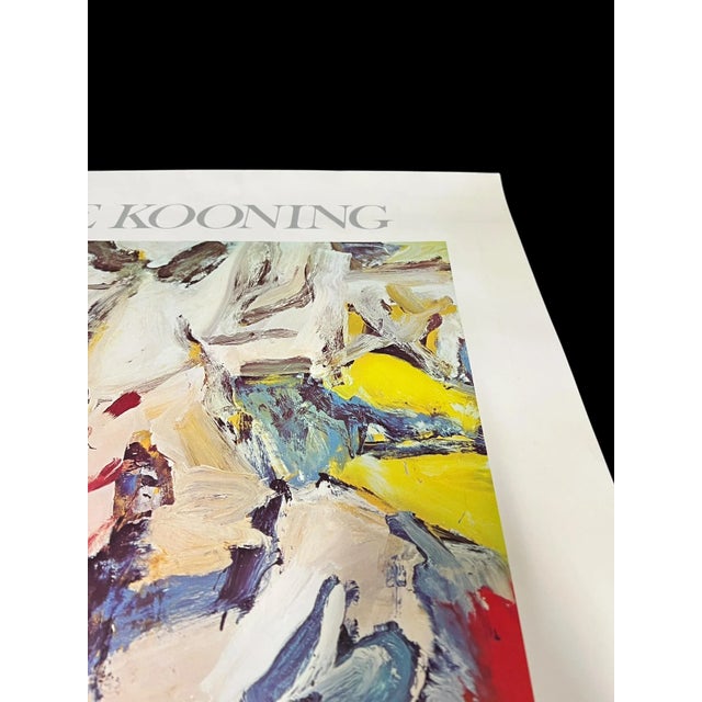 Willem De Kooning Signed 1976 Seattle Art Museum Poster For Sale In Portland, OR - Image 6 of 7