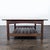 Contemporary Wood Coffee Table With Slatted Shelf For Sale - Image 3 of 7