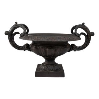 19th Century French Cast Iron Planter For Sale