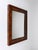 Antique Biedermeier Square Walnut Wall Mirror, Vienna, 1850s For Sale - Image 9 of 18