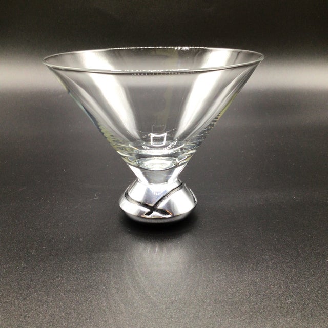 Modern Lenox Vibe (Hollowware) Cocktail Glasses Set of 4 For Sale - Image 3 of 12
