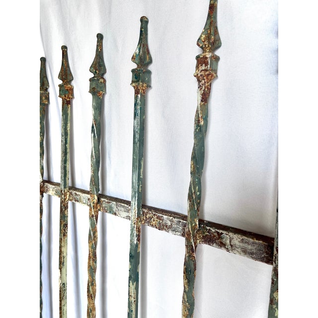 Vintage Wrought Iron Gate For Sale - Image 17 of 17