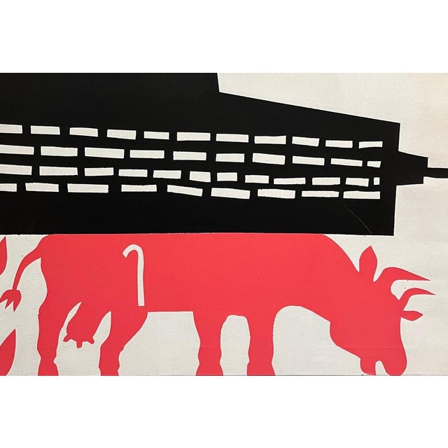 Sold with separate frame (Rolled canvas). Alexandre Schaller is a Swiss artist from Geneva, known for his contributions to...