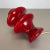 German Mushroom Red Glass Desktop Light from Hustadt Lights, 1970s For Sale - Image 12 of 17
