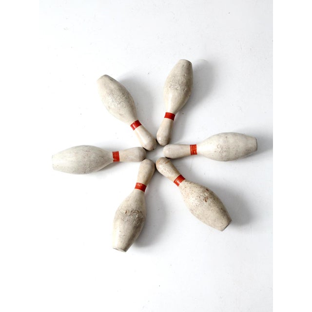 Vintage Bowling Pins Set of 6 Chairish
