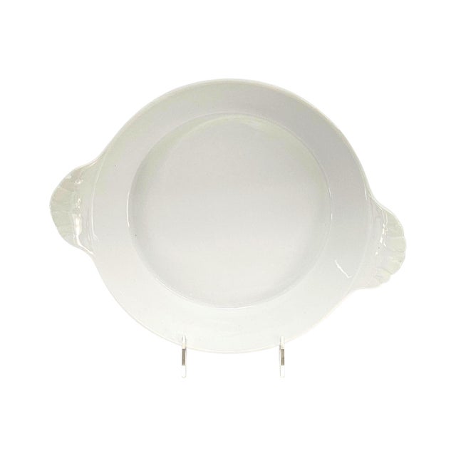 Vintage French Pillivuyt White Porcelain Au Gratin Dishes, Graduated - 3 pcs For Sale In San Francisco - Image 6 of 12