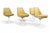 Yellow Mid 20th Century Set of Six Eero Saarinen Tulip Dining Chairs For Sale - Image 8 of 9